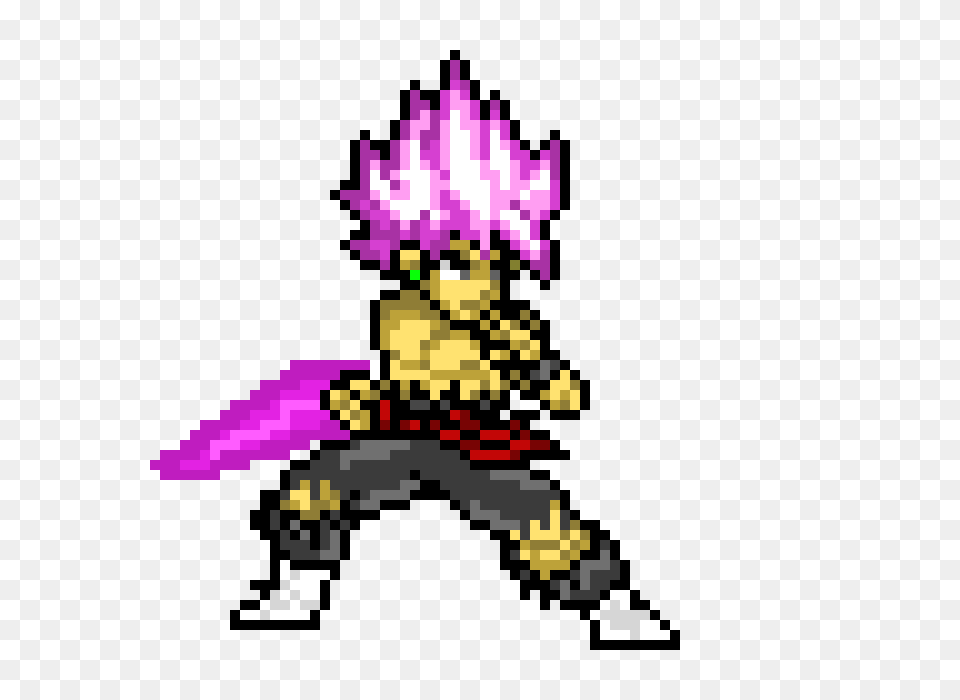 Goku Black Rose Pixel Art Maker, Purple, Book, Comics, Publication Png Image