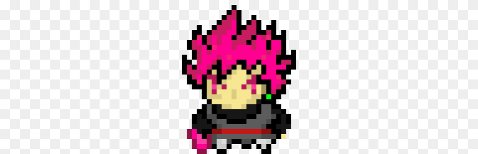 Goku Black Rose Sk Pixel Art Maker, Graphics, Purple, Flower, Plant Free Png Download