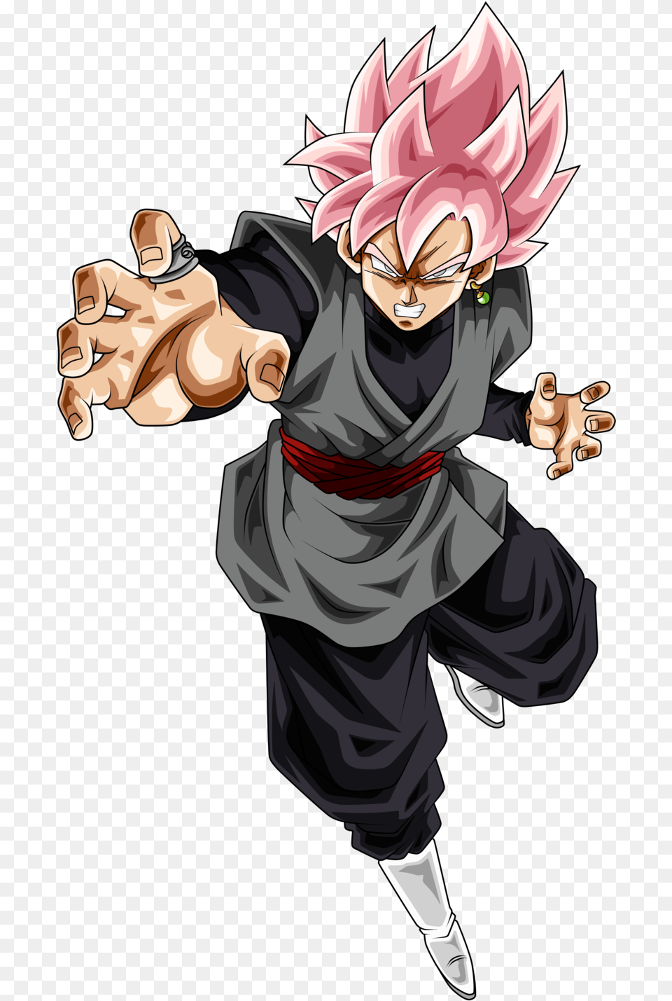 Goku Black Rose V2 Goku Black Dokkan, Publication, Book, Comics, Adult Png Image