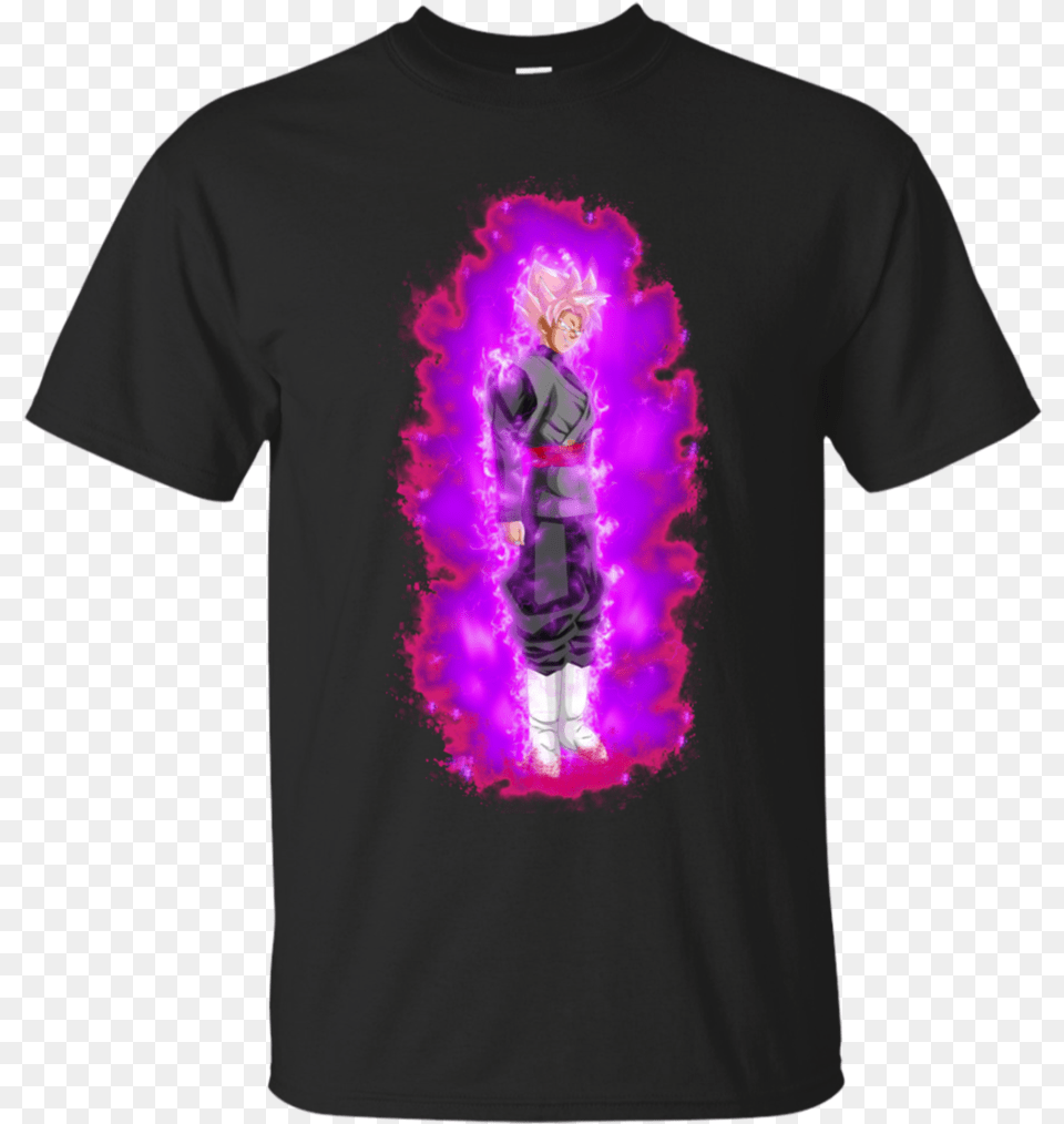Goku Black Ssj Rose V4 Power Dragon Ball Menwomen T Shirt Tee Shirt Frank Ocean Nikes, Accessories, Clothing, Purple, T-shirt Png Image