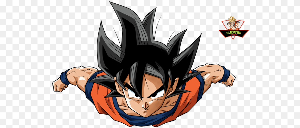 Goku By Lucario Strike Db6fjm9 Iphone Best Wallpapers Dragons, Publication, Book, Comics, Adult Free Png