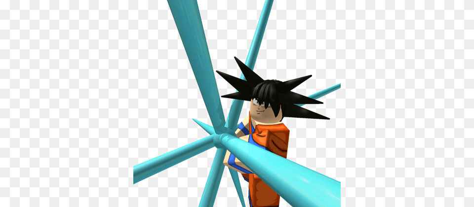 Goku Charging A Roblox Picture Black And White Goku Kamehameha, Anime, Aircraft, Airplane, Transportation Free Transparent Png