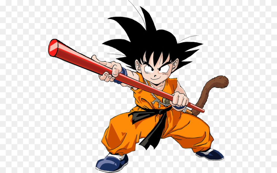 Goku Clipart Psd Kid Goku Stick, Baby, Book, Comics, Person Png Image