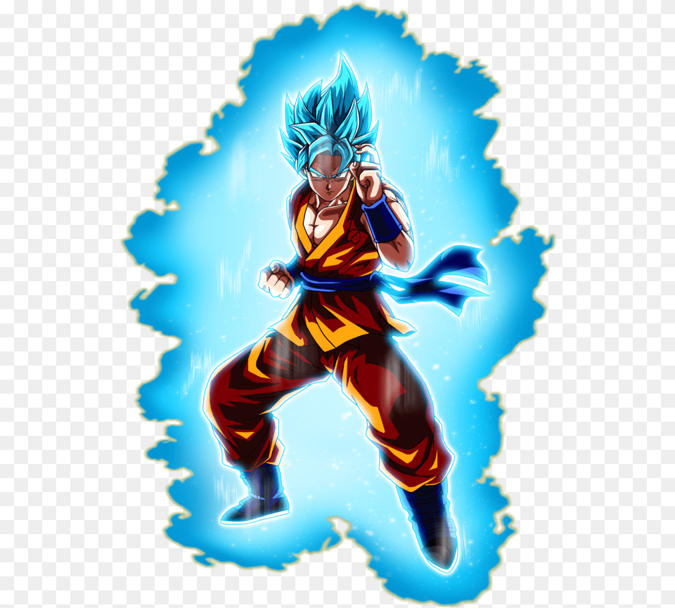 Goku Clipart Ssb Goku, Publication, Book, Comics, Person Free Transparent Png