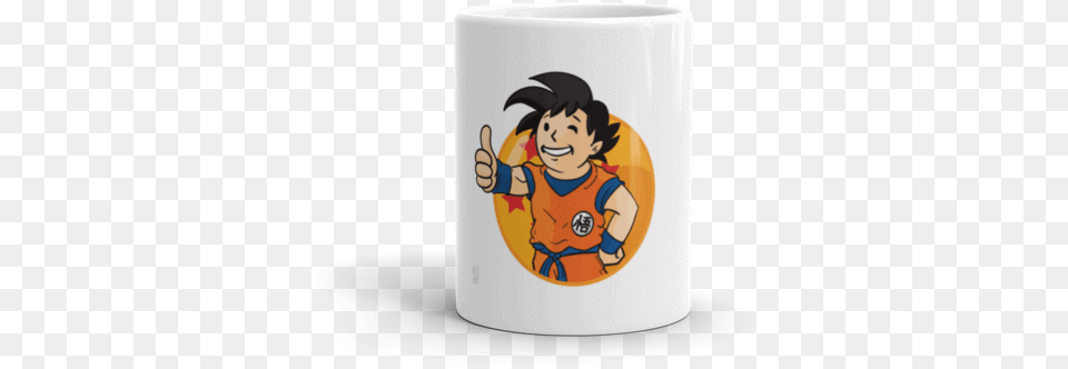 Goku Coffee Mug, Baby, Person, Face, Head Free Transparent Png