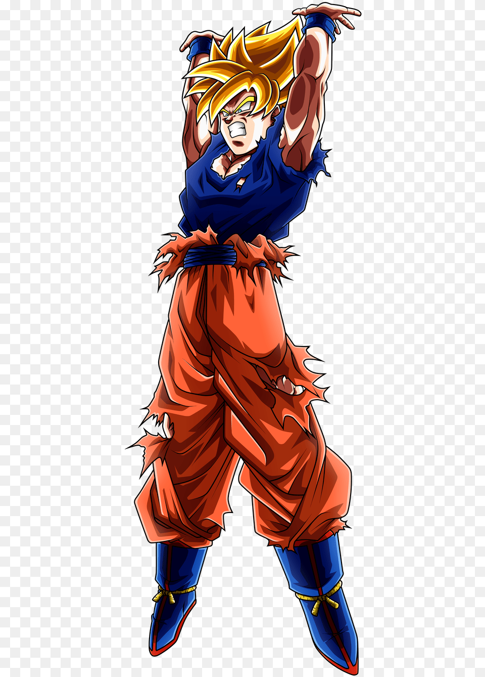 Goku Con La Genkidama, Book, Comics, Publication, Person Free Transparent Png