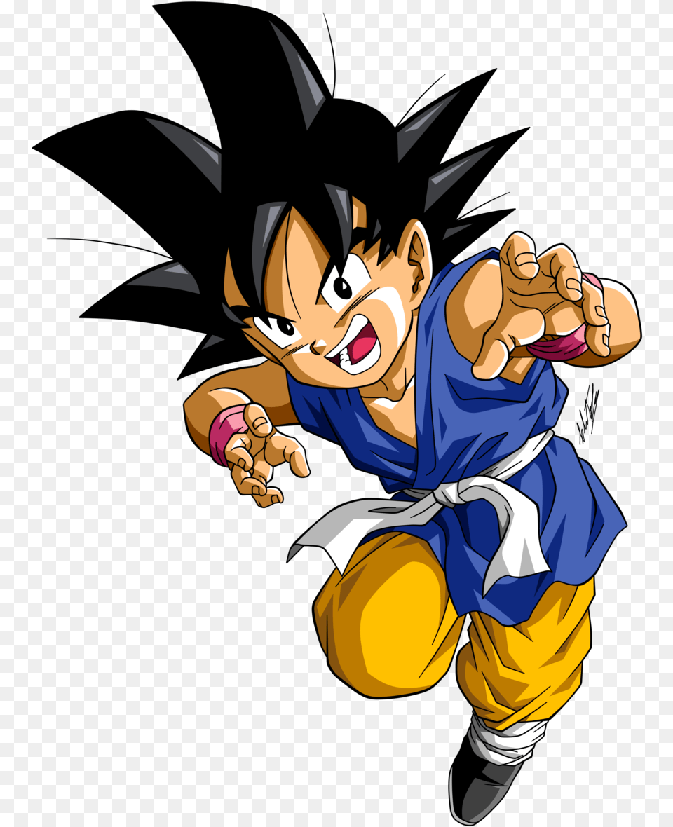 Goku Do Dragon Ball Gt, Book, Comics, Publication, Baby Png Image