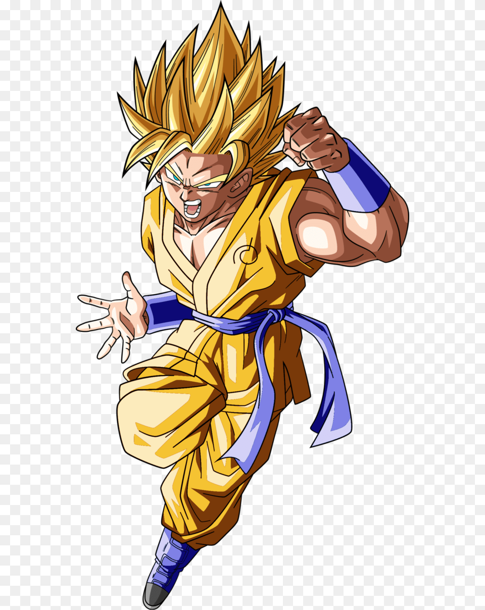 Goku Dragon Ball Gt Outfit, Book, Comics, Publication, Person Png Image