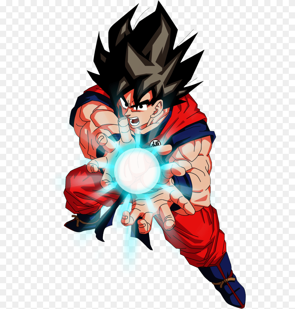 Goku Dragon Ball Z Kamehameha, Book, Comics, Publication, Person Png Image