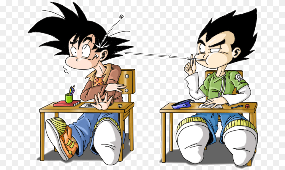 Goku Fan Art Dragon Ball Chibi, Book, Comics, Publication, Baby Free Png Download