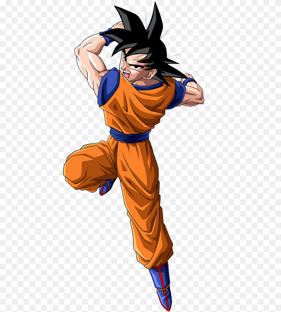 Goku Fighting Goku, Publication, Book, Comics, Person Png Image