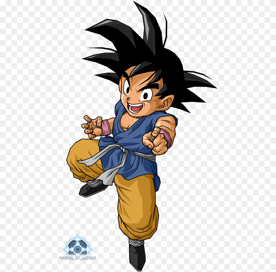 Goku Gt Ssj God, Book, Comics, Publication, Baby Free Png