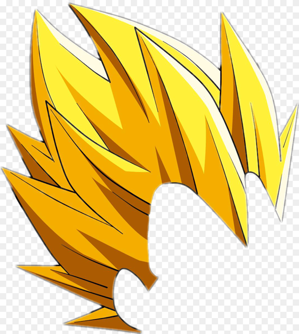 Goku Hair Dragon Ball Hair, Leaf, Plant, Flower, Sunflower Png