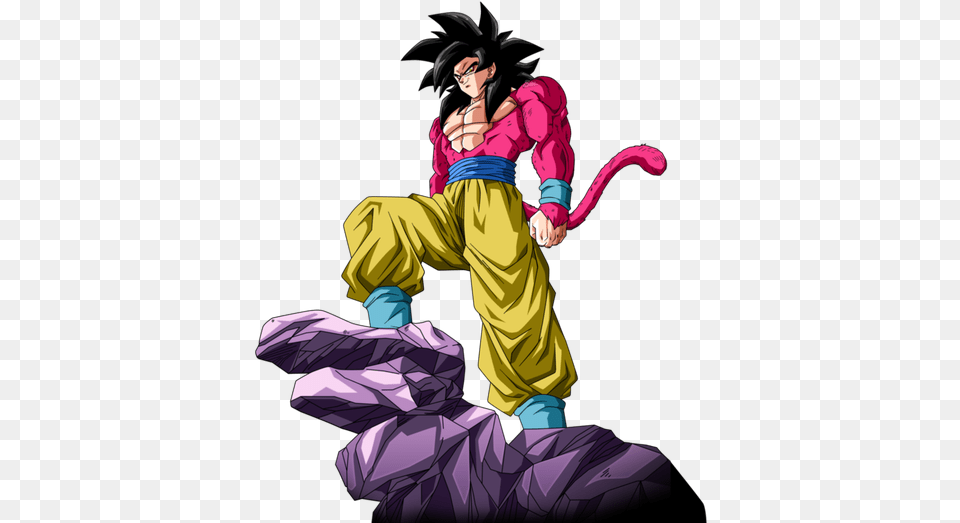 Goku Hair Far Better Than Simply Shading The Normal Dragon Ball Sangoku, Book, Comics, Publication, Adult Free Png Download