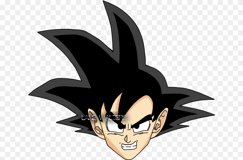 Goku Head Head, Face, Person, Anime, Book Free Transparent Png