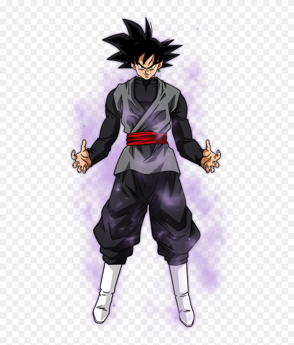 Goku Kamehameha Goku Black, Purple, Book, Comics, Publication Free Transparent Png