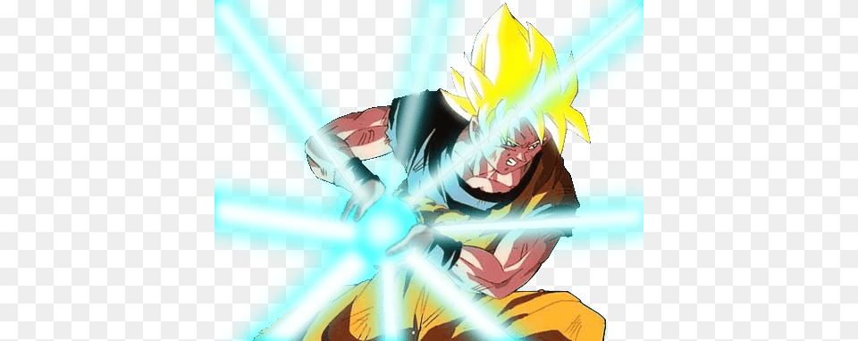 Goku Lanzando Kamehameha, Book, Comics, Publication, Appliance Free Transparent Png