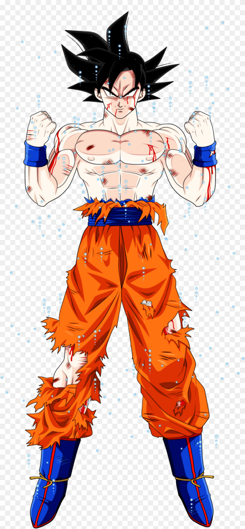 Goku Lastimado Goku Ultra Instinto Vector, Publication, Book, Comics, Adult Free Png