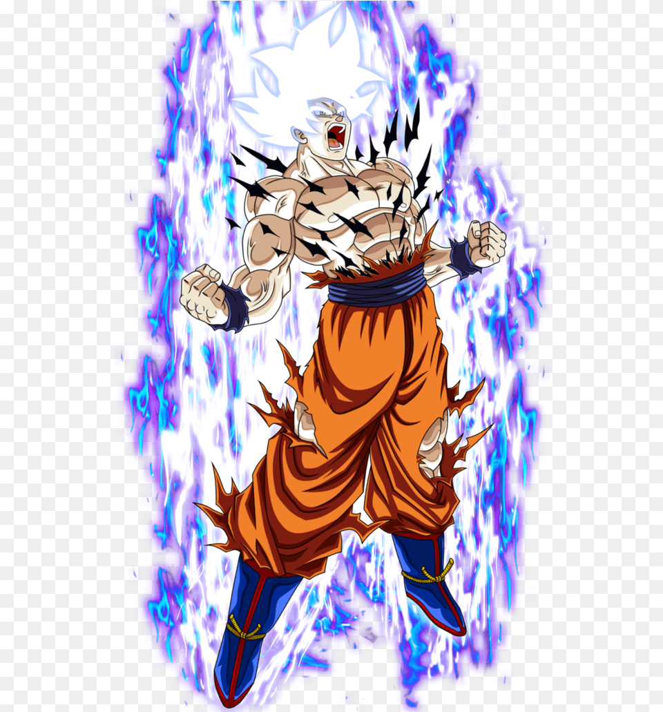 Goku Mastered Ultra Instinct By D3rr3m1x Mastered Ultra Instinct Goku, Publication, Book, Comics, Person Free Png