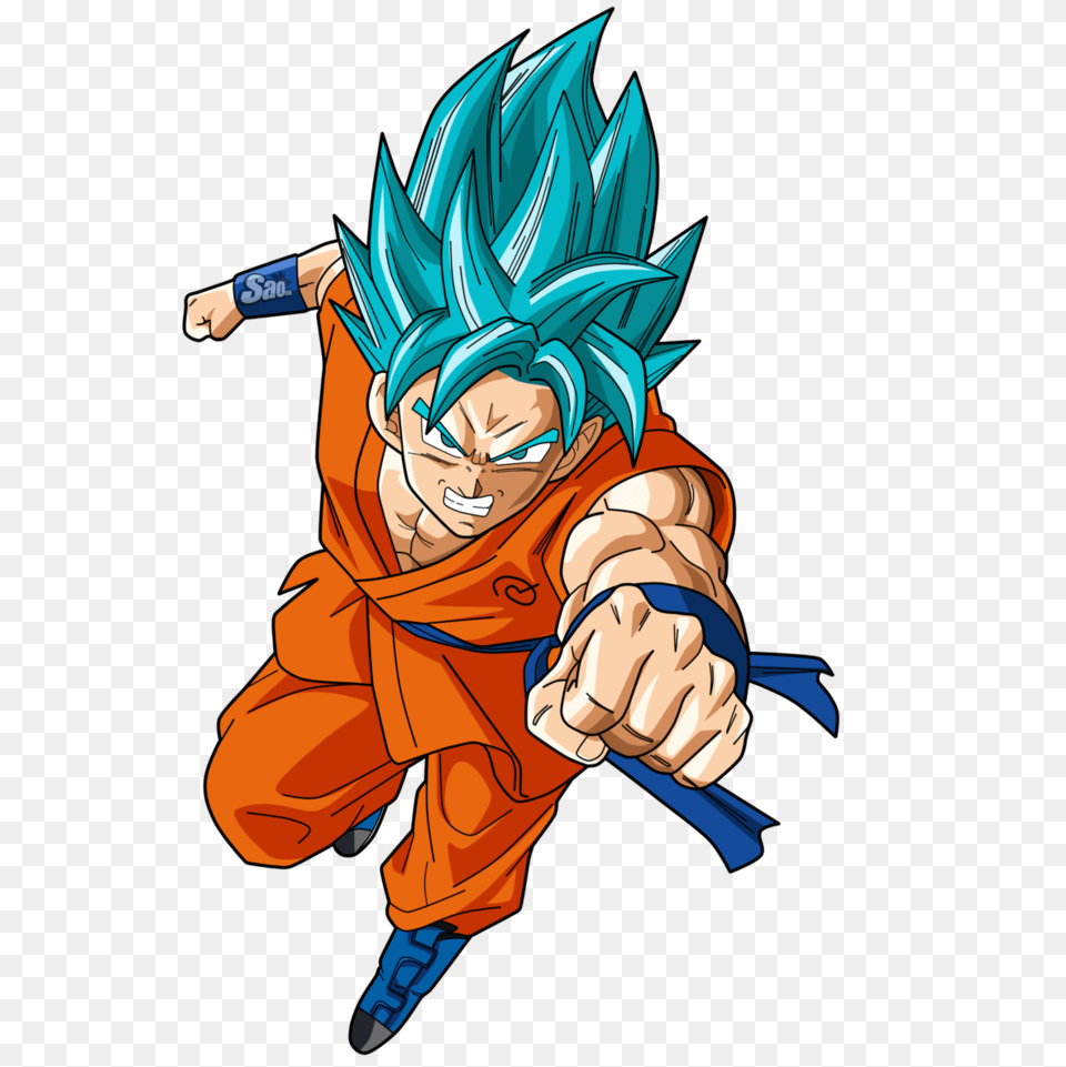 Goku Ssgss Run, Book, Comics, Publication, Baby Free Png Download