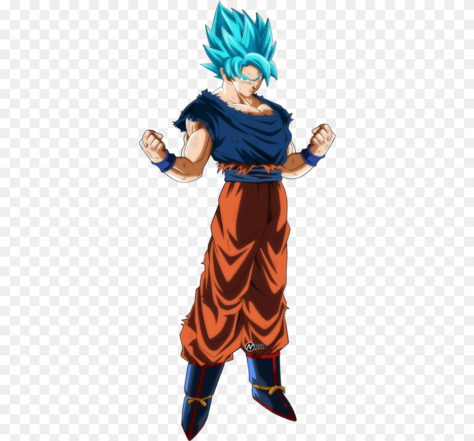 Goku Ssj Blue, Book, Comics, Publication, Person Free Png