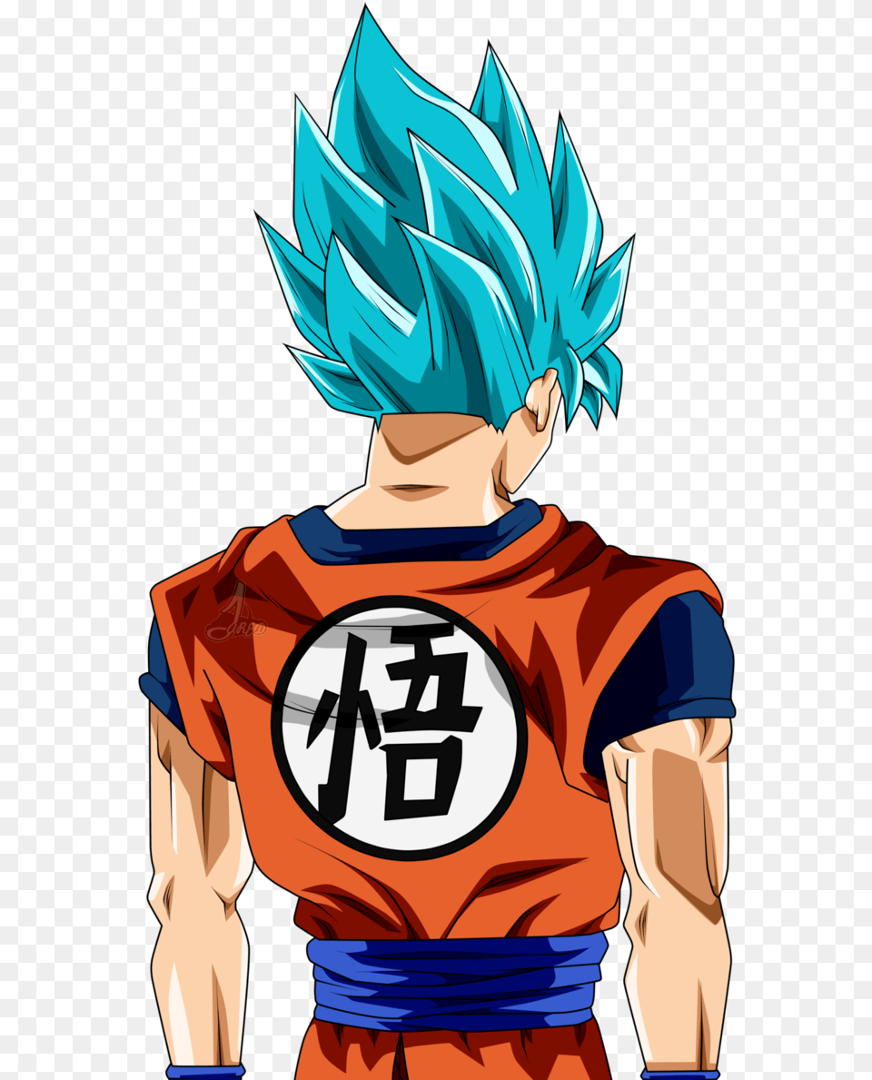 Goku Ssj Blue, Book, Comics, Publication, Person Free Png Download