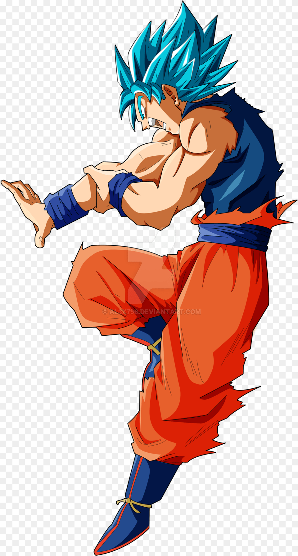 Goku Ssj Blue Hakai, Book, Comics, Publication, Person Free Transparent Png