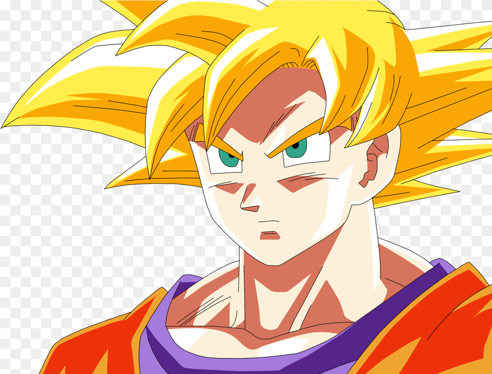 Goku Ssj God Yellow, Book, Comics, Publication, Person Free Png