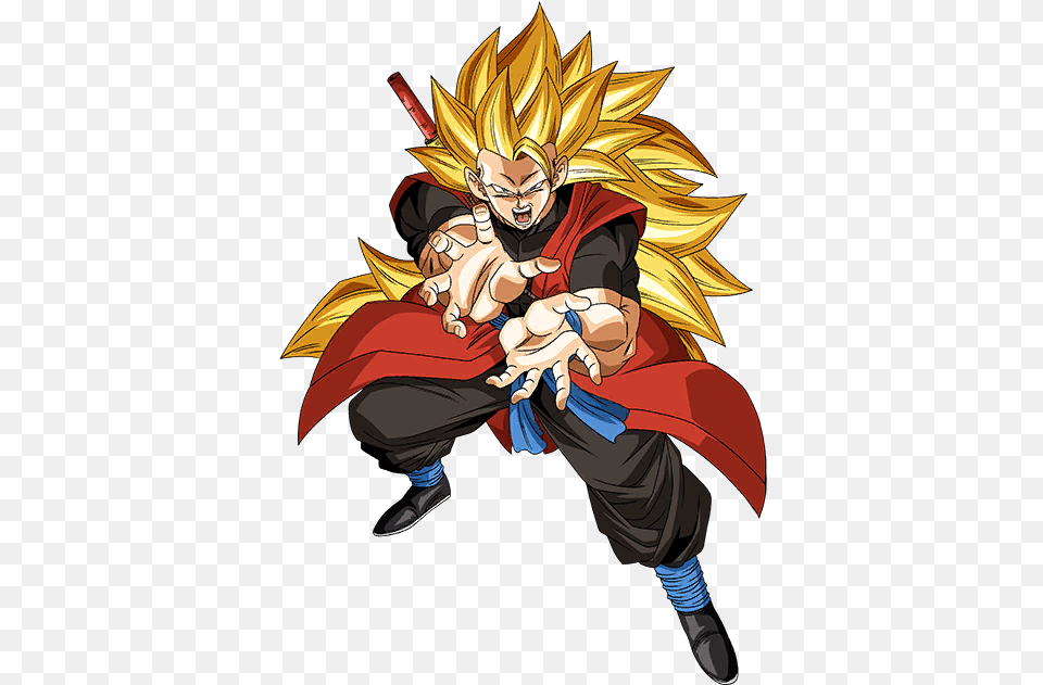 Goku Ssj3 Dragon Ball Heroes, Book, Comics, Publication, Person Free Png