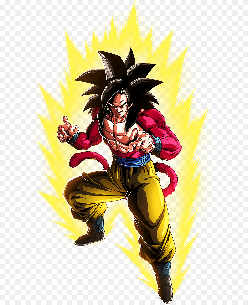 Goku Ssj4 Dokkan Battle, Book, Comics, Publication, Person Png