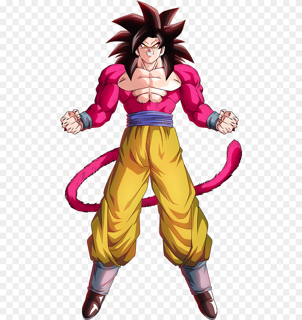 Goku Ssj4 Render, Book, Comics, Publication, Person Png Image