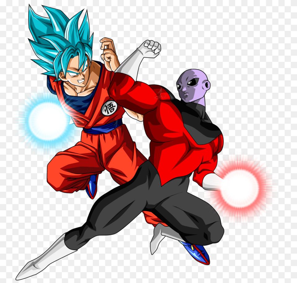 Goku Ssjblue Vs Jiren Dbs, Publication, Book, Comics, Adult Free Transparent Png