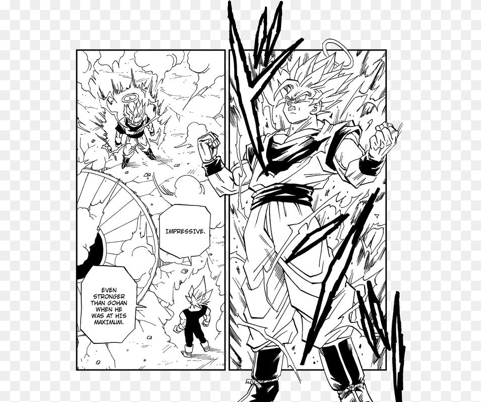 Goku Stronger Than Gohan Vs Cell Mistranslation, Publication, Book, Comics, Manga Png
