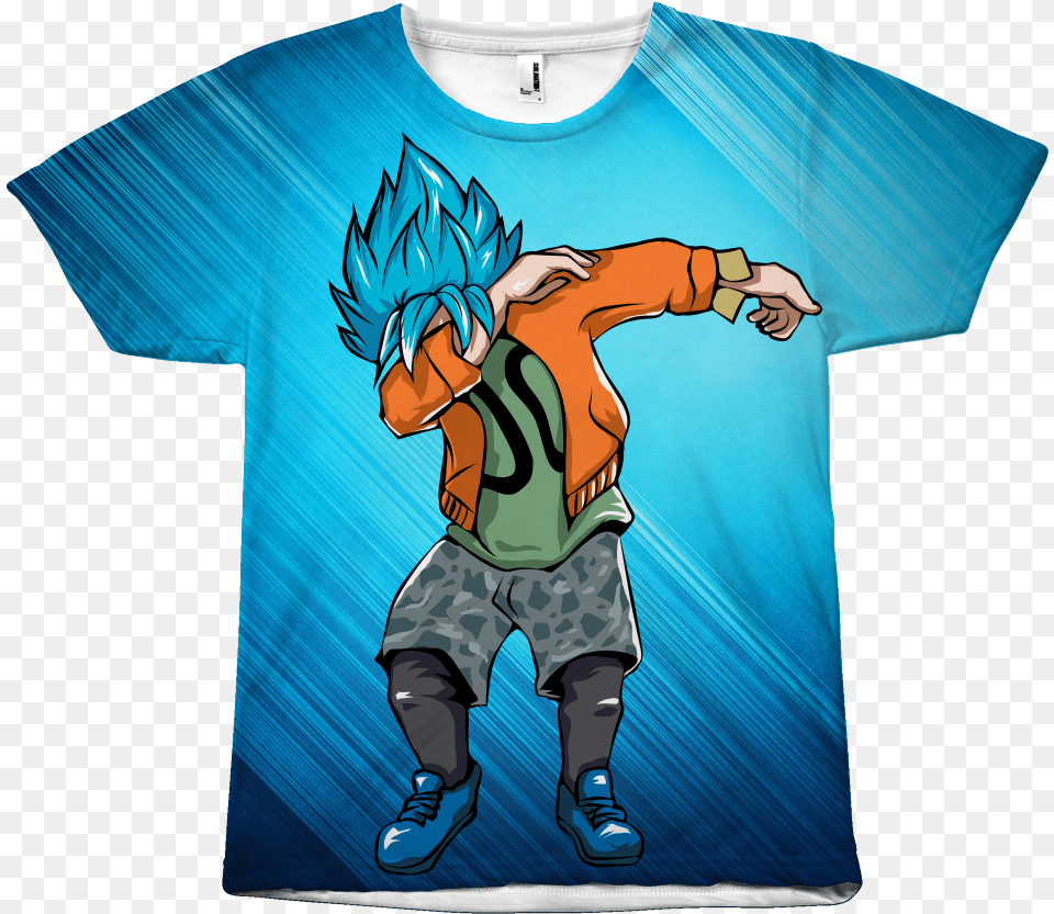 Goku Super Saiyan God T Shirt, Clothing, T-shirt, Book, Comics Free Transparent Png