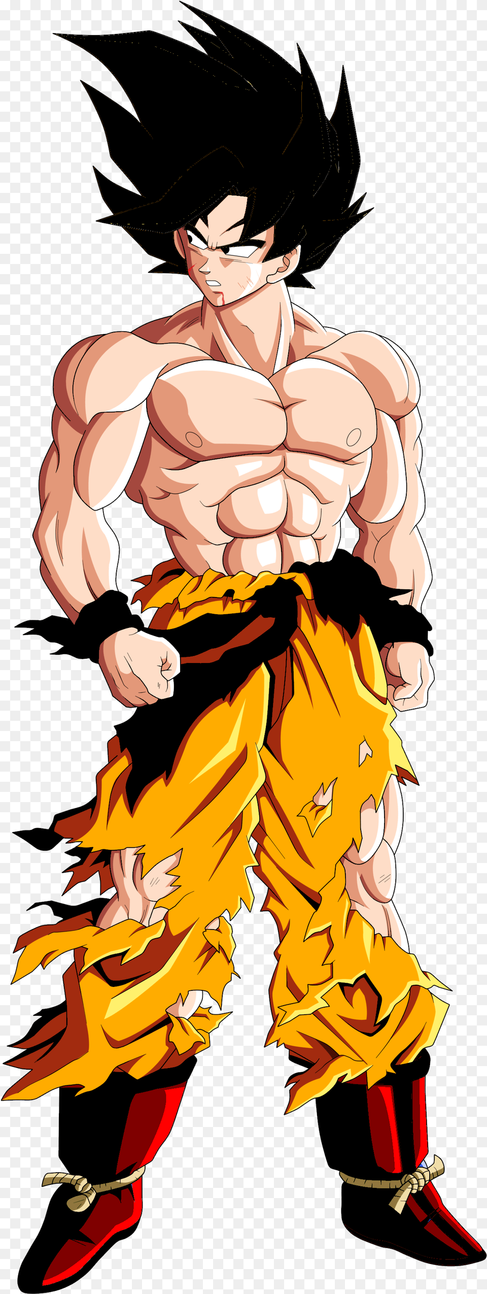 Goku Super Sayajin 1 Download Equestria Girls Dragon Ball, Adult, Male, Man, Person Png Image