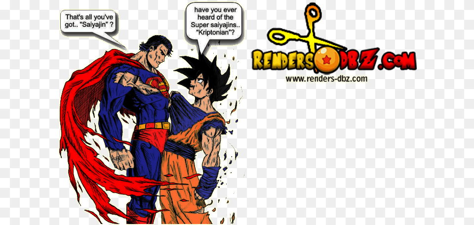 Goku Superman Fight Have You Heard Of Super Saiyan, Book, Comics, Publication, Adult Png Image