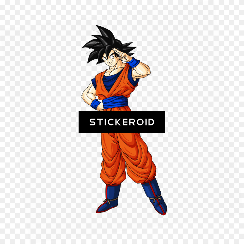 Goku Transparent, Book, Comics, Publication, Person Free Png