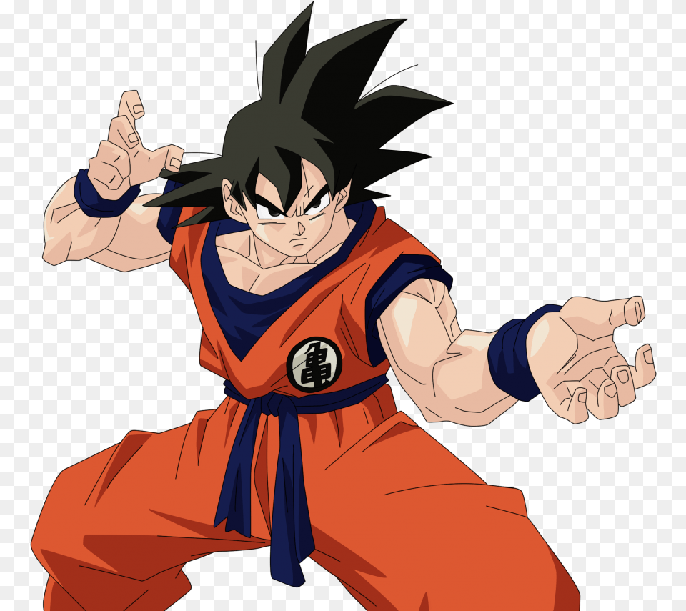 Goku Transparent Picture 177 Goku, Baby, Person, Hand, Body Part Png Image