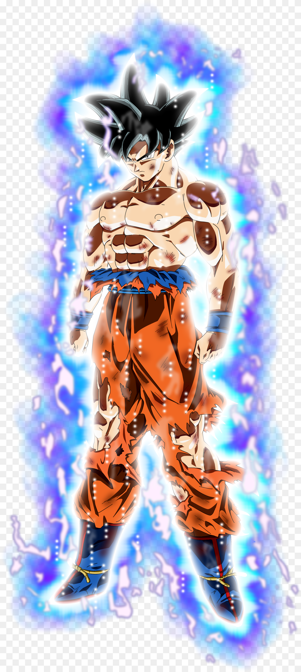 Goku Ultra Instinct Aura By Benj San Goku Ultra Instinct Mastered Free Png Download