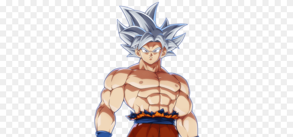 Goku Ultra Instinct Goku Fighterz, Book, Comics, Publication, Person Png Image