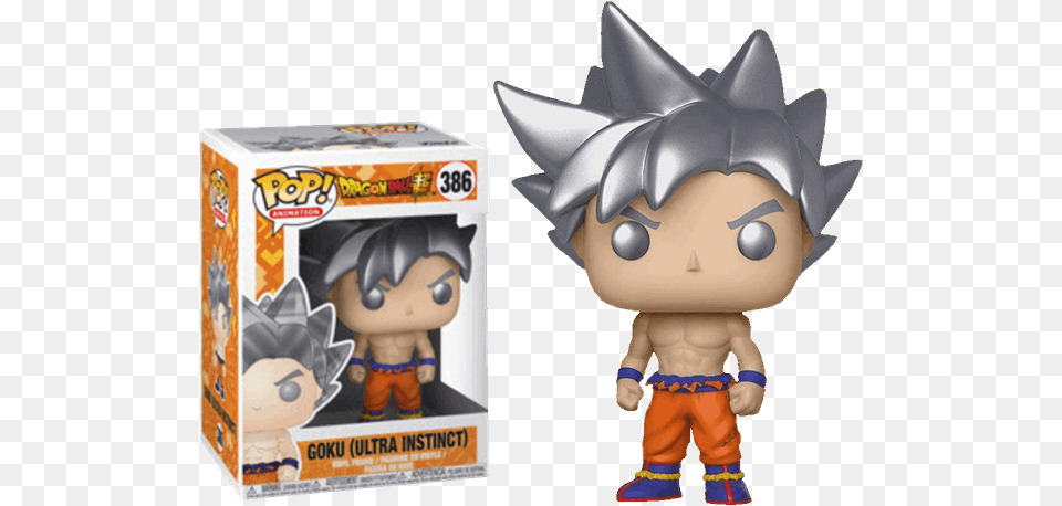 Goku Ultra Instinct Pop Vinyl Figure Goku Ultra Instinct Pop, Plush, Toy, Figurine, Baby Free Transparent Png