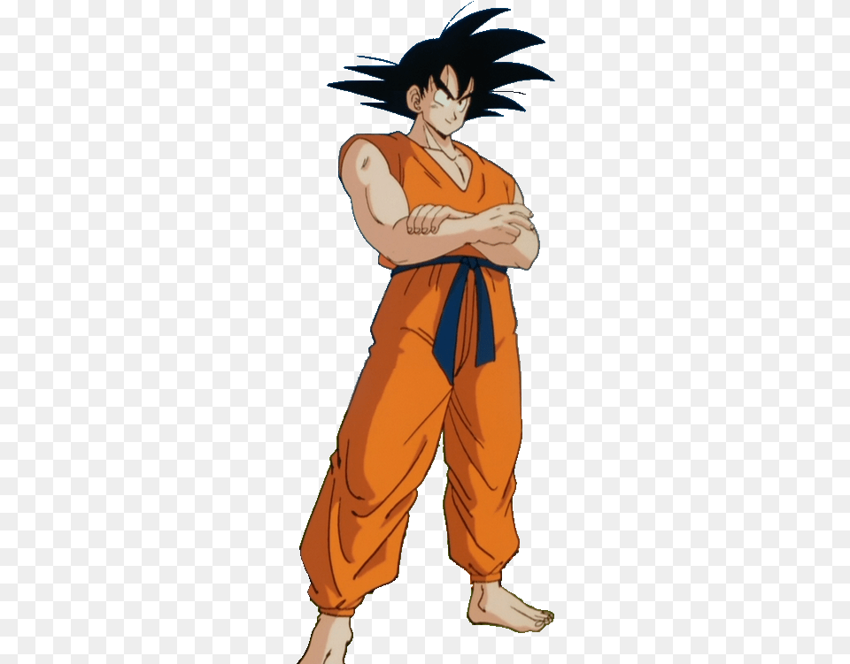 Goku Weight Removed Dragon Ball Goku Without Weights, Adult, Male, Man, Person Free Transparent Png