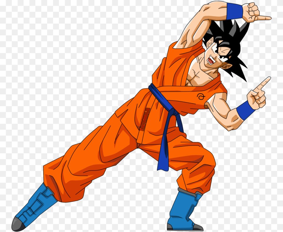 Goku Y Vegeta Fusion Pose Fusion Dragon Ball, Person, Martial Arts, Sport, Face Png