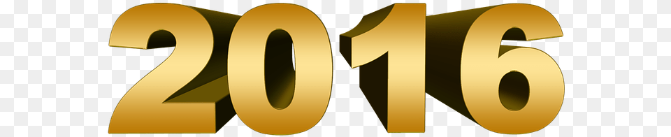 Gold 2016 2016, Number, Symbol, Text, Disk Free Png Download