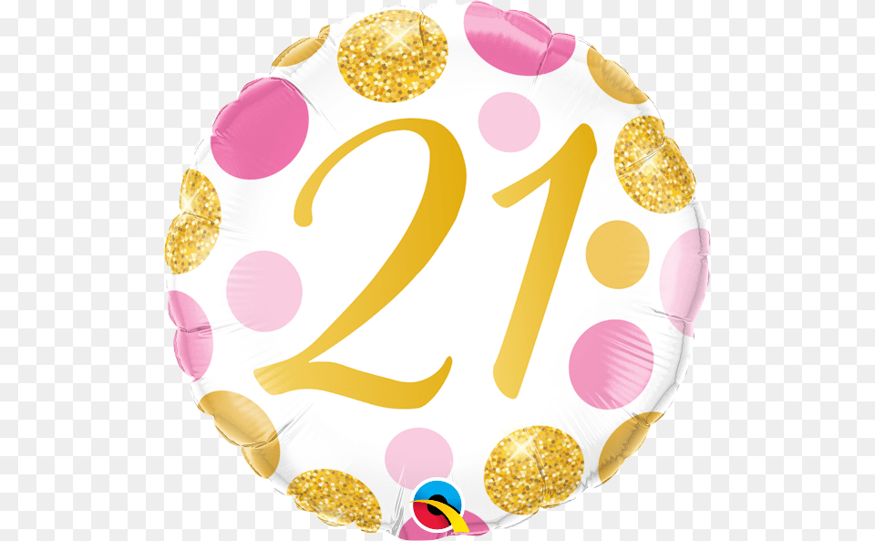 Gold 21st Birthday 21st, Cake, Dessert, Food, Birthday Cake Png Image