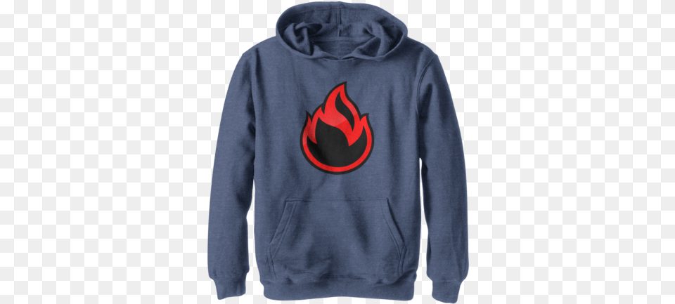 Gold 7k Follower Flame Pullover Hoodie By Cr0ssf1r3x Design Navy Seal Hoodie, Clothing, Hood, Knitwear, Sweater Free Png Download