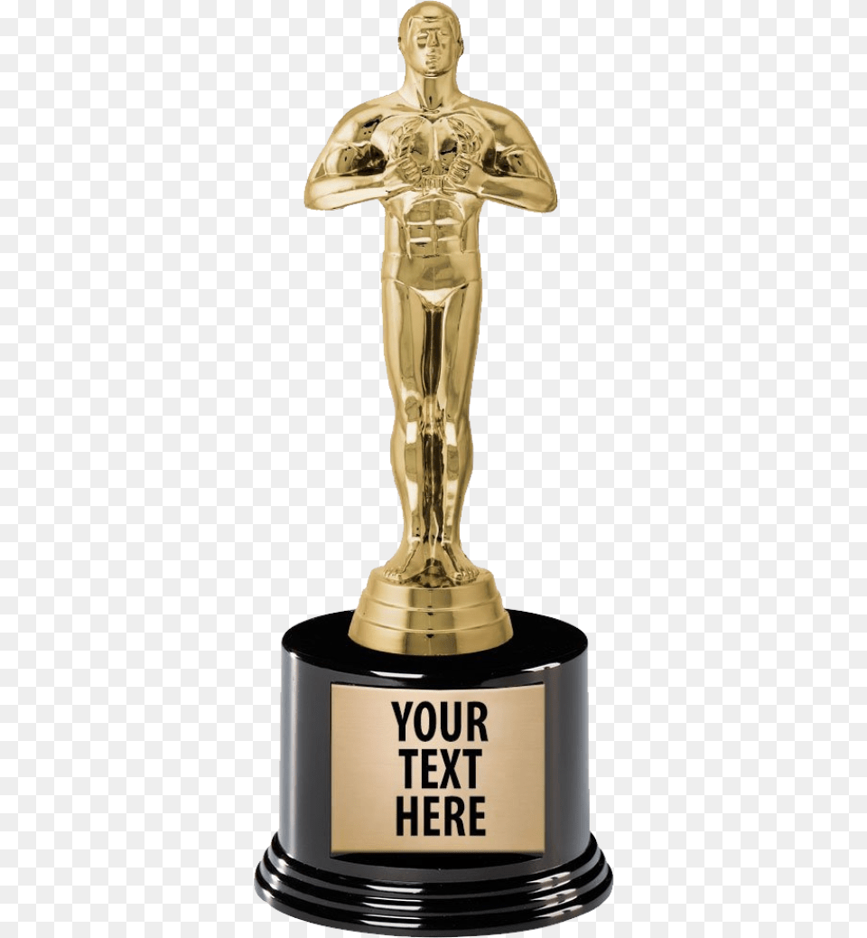 Gold Achievement Award Trophy, Adult, Male, Man, Person Free Png