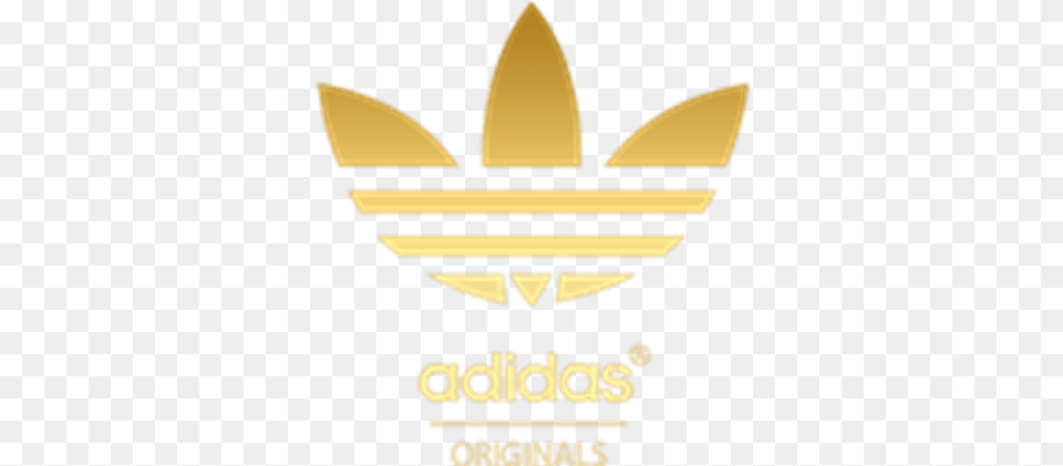 Gold Adidas Logo Gold Adidas Logo Transparent, Badge, Symbol Free Png Download