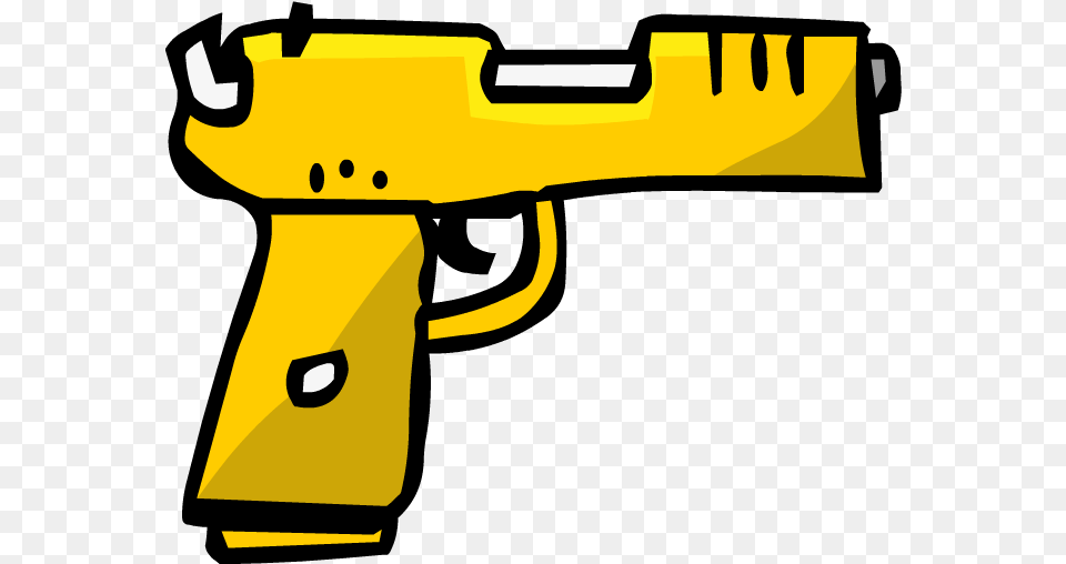 Gold Ak47 Modified Plated Oldcp Agency Defender Club Penguin Gun Ak 47, Firearm, Handgun, Weapon Free Png Download
