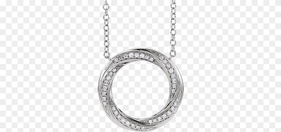 Gold Amp Diamond Circle Necklace Locket, Accessories, Gemstone, Jewelry, Silver Free Png
